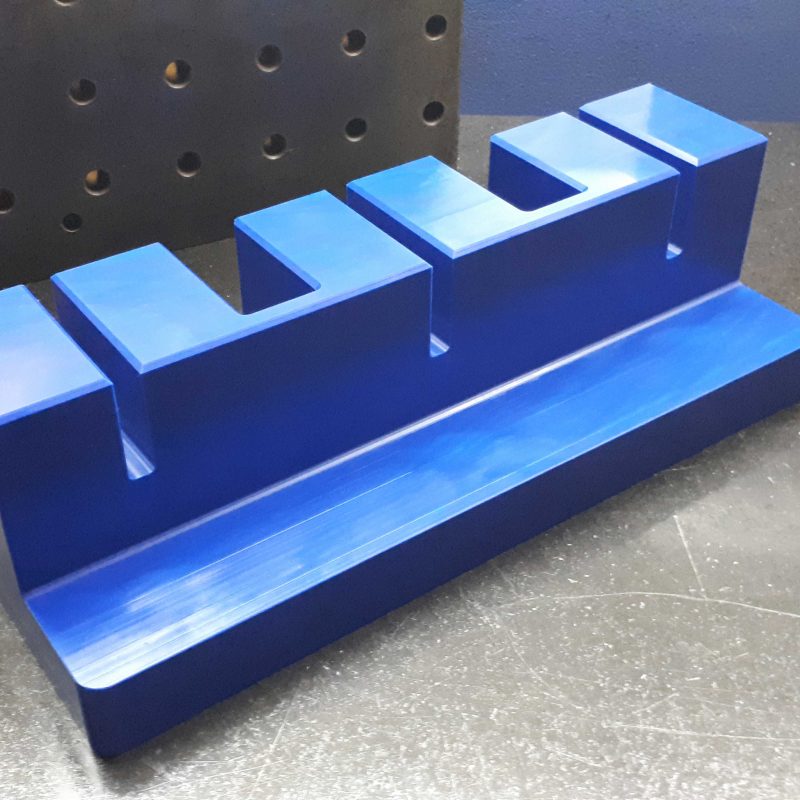 CNC-MACHINING-PLASTIC-FOOD-INDUSTRY-PARTS-blue-actetal-food-industry-parts