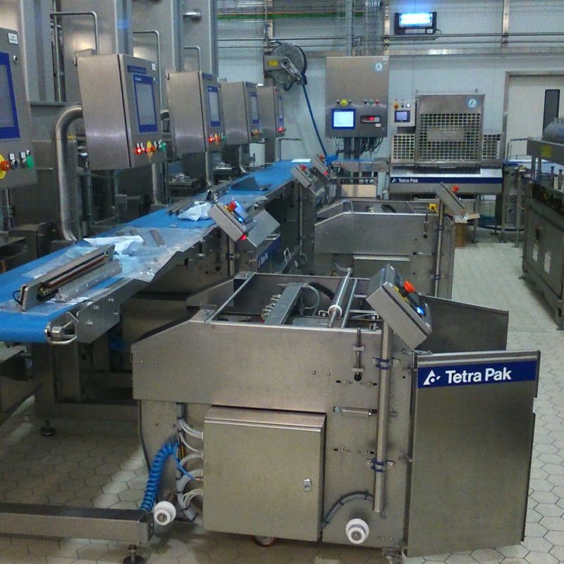 TETRA-PAK-CHEESE-BLOCK-FORMING-LINE-LOCKERBIE-service-work-on-bag-forming-machines-on-5-lane-block-formers